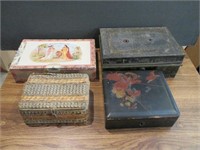 Misc Vintage Boxes & Tin