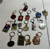 Lot of Assorted Collectible Key Chains