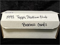 1992 Topps Stadium Club Baseball Cards
