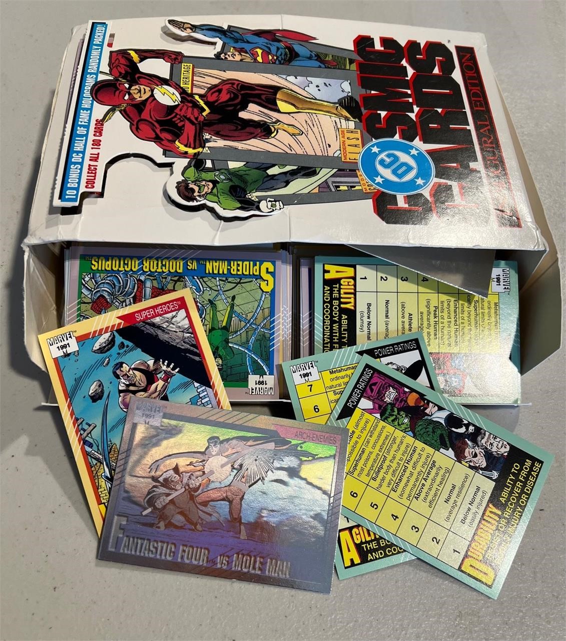 DC COMIC INAUGURAL EDITION 1991 TRADING CARDS