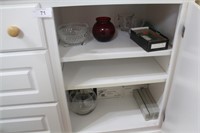 Remaining contents of china hutch