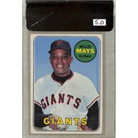 1969 Topps Willie Mays Raw Review 5