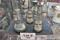 (5) Barber Bottles: