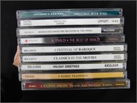 CDs: Christmas and classical