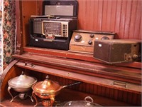 Three pieces of radio equipment: Zenith