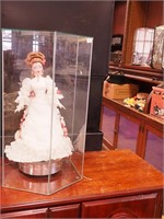 Doll wearing a Southern-style dress