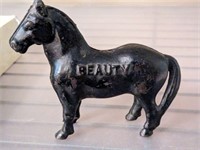 ORIGINAL CAST IRON BLACK BEAUTY  BANK