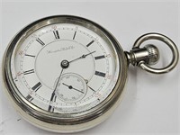 Vintage Working Hampden Pocket Watch