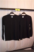 NEW (2) Youth LARGE Long Sleeve T-Shirts