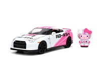 Hello Kitty & 2009 GT-R (R35) Diecast