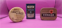 1930's Small Advertising Tins