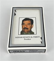 Gulf War Iraq's Most Wanted Playing Card Deck