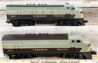 Lionel 2373 Canadian Pacific F3 diesel & dummy, O
