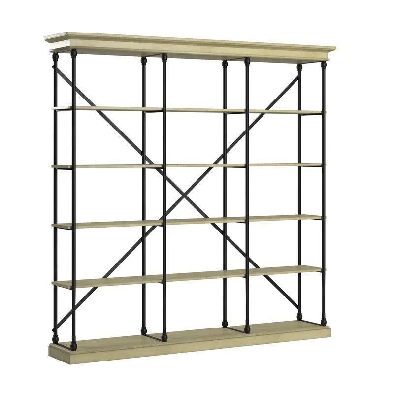 84" H Steel Etagere Bookcase