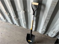 Unsued 40" Steel Shovel- Pointed