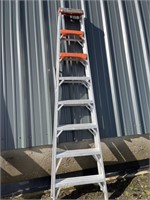 8ft aluminum step ladder