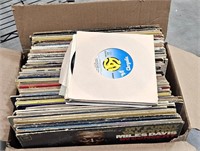 62 Assorted LP Records & 9 45s - Ted Nugent +