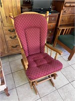 Vintage glider rocking chair