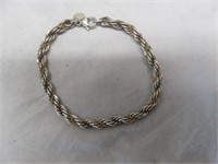 VINTAGE TIFFANY & CO 18K GOLD AND STERLING SILVER