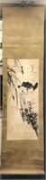 Chinese Ink Color Scroll  Painting ,Signed