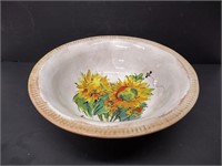 Pottery Barn Hand Painted Italian Ceramic Bowl