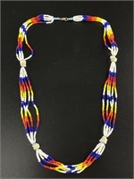 Hand beaded necklace