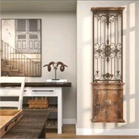 Deco 79 80944 Decor Distressed Door