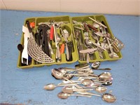 Large lot of cutlery