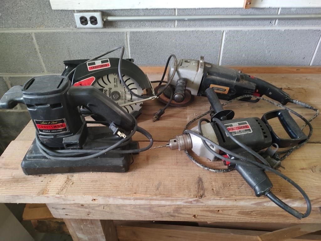 4 Craftsman Power Tools