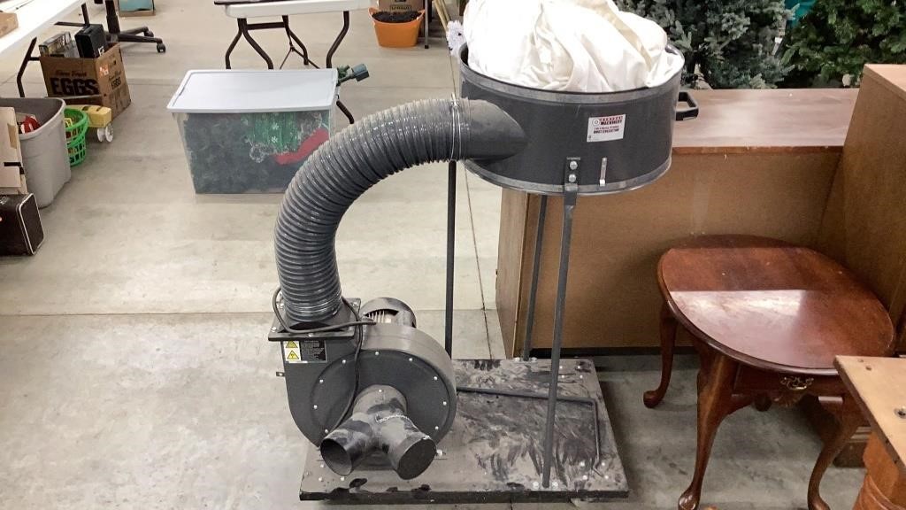 70 gallon 2hp dust collector works
