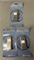 3 - Beretta Nano 9mm 6 rnd Magazines