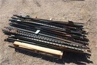 Pallet of 50 Steel Fence Posts