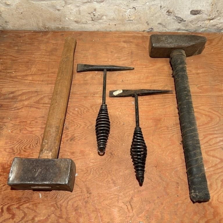 Four Antique Hand Tools