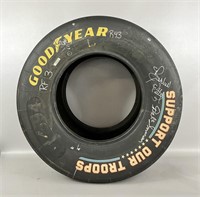 NASCAR Richard Petty & Dale Inman Autographed Tire