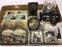 Collection of Sterio Cards, Photos, Tin Type,