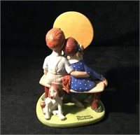 "Young Love" Norman Rockwell Porcelain Figurines