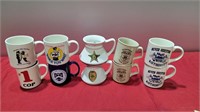 10 law enforcement coffee cups