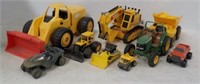 Kids Tonka Toys And Other Various Sand Box Toys.