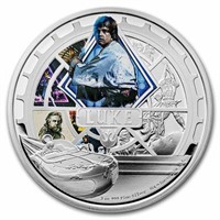 2023 Niue 3 Oz Silver Star Wars: Luke Skywalker