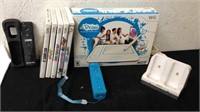 5 Nintendo Wii games, controllers U draw tablet &