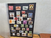 VINTAGE Double Sided STAMP Sheets