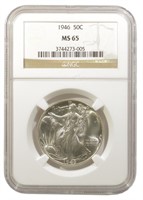NGC MS-65 1946 Half Dollar