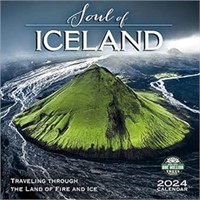 Soul of Iceland 2024 Calendar: Traveling Through t