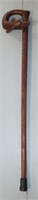 Vintage Hand Carved Cane / Walking Stick - Beast