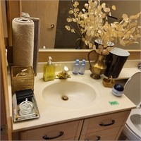 M164 Bathroom Misc Nice floral Tray & ring holder