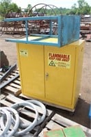Flammable Chemical Cabinet, Approx 43"x18"x44"
