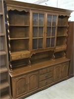 Ethan Allen Wood China Cabinet