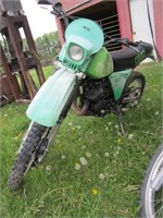 Kawasaki 175 KDX Motorbike