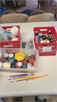 Craft and painting lot