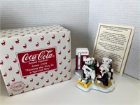 1998 Coca Cola Figurine "Passing the Day...."